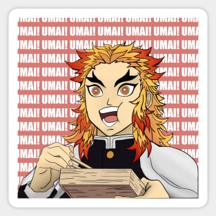 Flame Pillar Umai Sticker